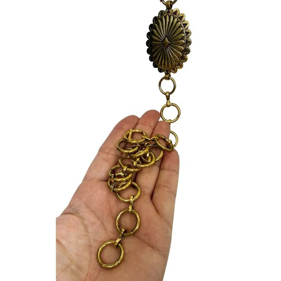 Gold Concha Belt Adjustable - Picture 5 of 5